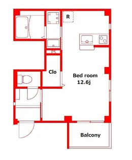 パルテール蒔田【3階】の間取り