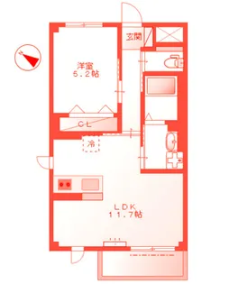 ATB松之内【3階】の間取り