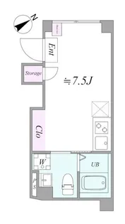 BEL FIORE KANAMECHO【1階】の間取り