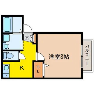コージーコート【2階】の間取り