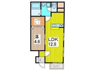 ソレジオ レイ【1階】の間取り
