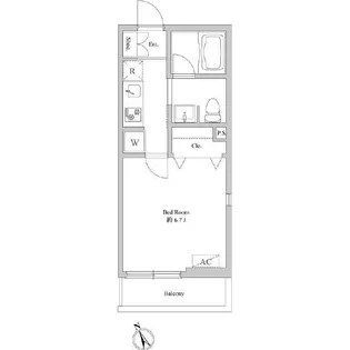 エルスタンザ平井【2階】の間取り