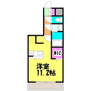 ツリーデン松戸II【1階】の間取り