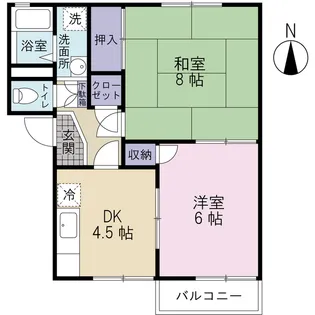 アーバンヒル武蔵浦和I【1階】の間取り