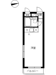 スカイコート下北沢【5階】の間取り