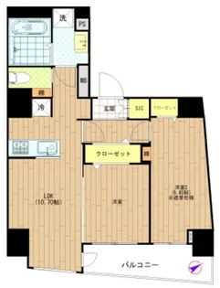 プレシャス赤羽岩淵【5階】の間取り