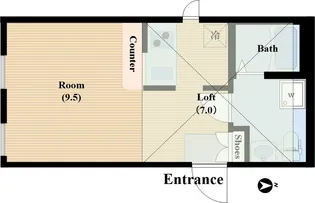 PRIMA Laule’a【1階】の間取り