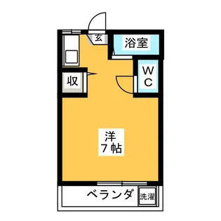 湘南エクセルハイツ【1階】の間取り