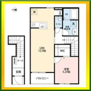 リーブルファイン小平仲町【2階】の間取り