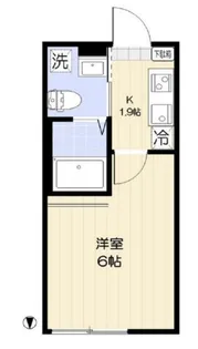 ラ・フォート梅島【2階】の間取り