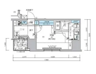 メインステージ信濃町【2階】の間取り