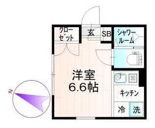 D-BASE田端【1階】の間取り
