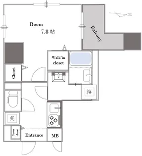 佳家ヒルズ東上野【11階】の間取り