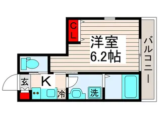 NSGATE谷在家【1階】の間取り