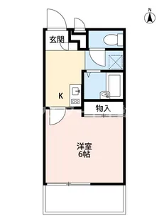 レオパレスアトレ【3階】の間取り