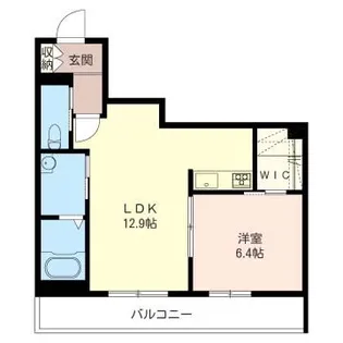 プランドール【3階】の間取り