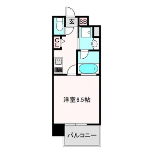 StoRKResidence昭和町【6階】の間取り