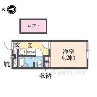 レオパレスパークハイム【1階】の間取り