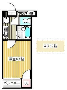 ピア本町【2階】の間取り
