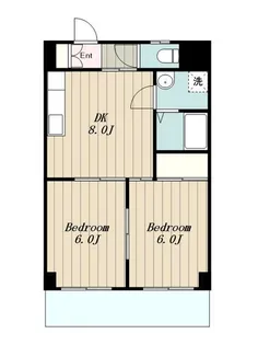 メゾン本厚木【1階】の間取り