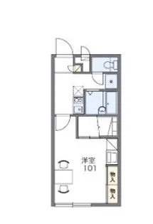 赤道II【2階】の間取り