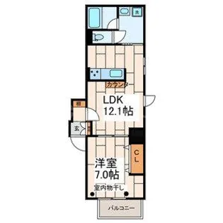 Dear court Akabane【3階】の間取り