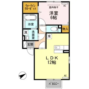 マニャーナ B【2階】の間取り