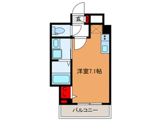 ロイヤル東日暮里II【5階】の間取り
