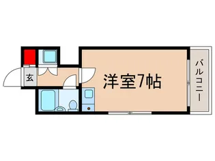 メゾン榎本【1階】の間取り