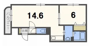DEAR COURT【2階】の間取り