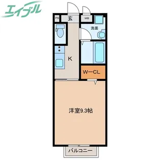 ファースト松本【1階】の間取り