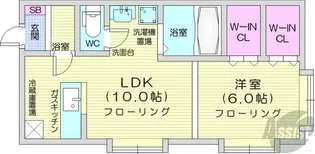 プラザN12【2階】の間取り