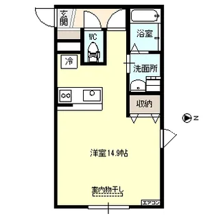 グラン・ソレイユM【3階】の間取り