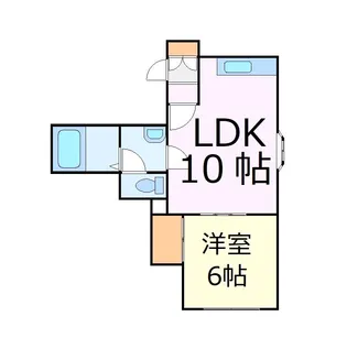 シェーンブルン南円山【1階】の間取り