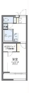 レオパレスドリーム【1階】の間取り