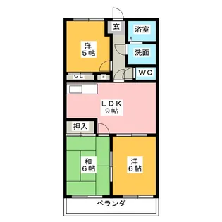 コンフォールS【2階】の間取り