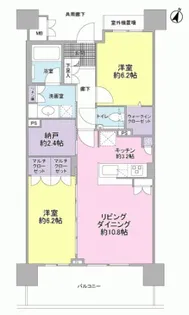グランアネシス藤枝【5階】の間取り