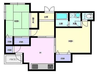 こすもす【2階】の間取り