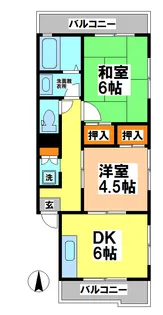 キタビルド【3階】の間取り