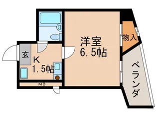トリアノン中丸【2階】の間取り