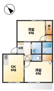 ボナール【1階】の間取り