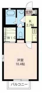 ジュネス文京【1階】の間取り