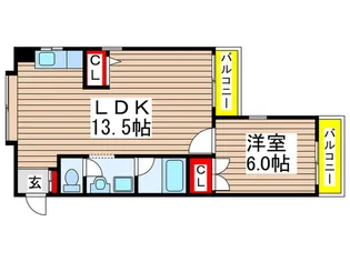 グレイス八千代台【3階】の間取り