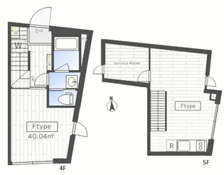 Reco目黒本町【5階】の間取り