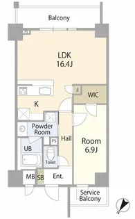TUNAMAYO RESIDENCE(ツナマヨレジデンス)【5階】の間取り