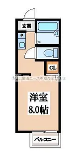 サンビレッジ・デグチII【1階】の間取り