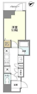 ORSUS大井町【7階】の間取り