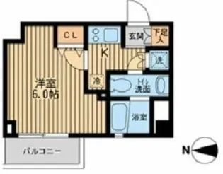 プライムアーバン中野上高田【2階】の間取り