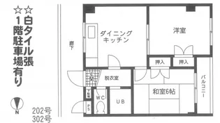 NKパレス【2階】の間取り