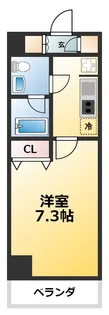 S-FORT江坂垂水町【3階】の間取り